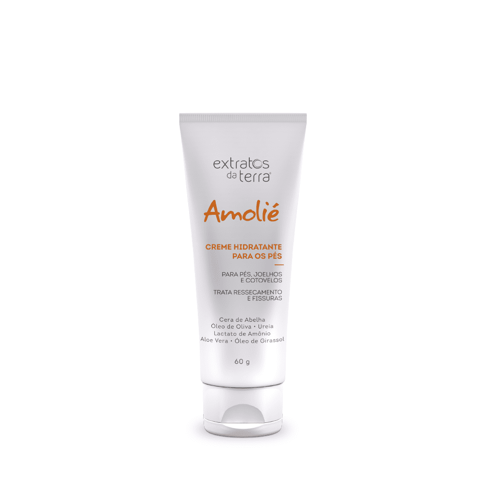 Creme Hidratante para Pés Amolié 60 g - Extratos da Terra
